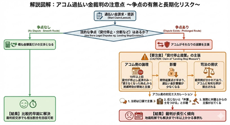 アコム過払い金チャート
